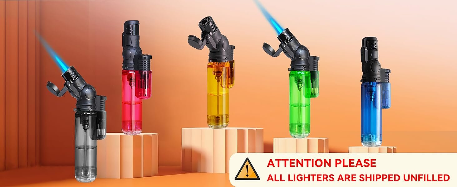 5 PACK TORCH LIGHTER