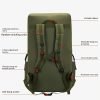 Large Capacity Backpack, Waterproof Outdoor Travel Bag, Can Hold Quilts, Wilderness Survival Bag, Natural Disaster Shelter Bag