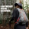 Outdoor Mountaineering Backpack, Waterproof Wear-resistant Breathable Ultralight Men's Hiking Backpack