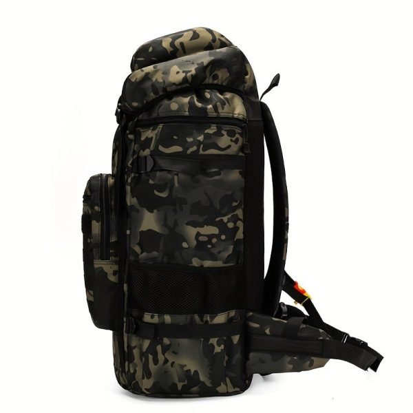 75L Men's Large Capacity Camouflage Backpack, Waterproof Travel Bag, Outdoor Mountaineering Backpack, Christmas, Halloween and Thanksgiving gifts