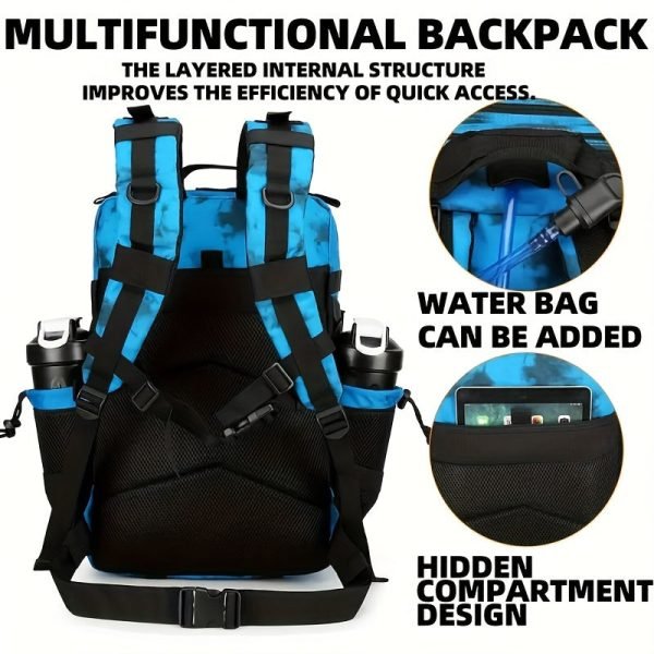 Outdoor Backpack, Waterproof Hiking Backpack, Camping Hiking Bag