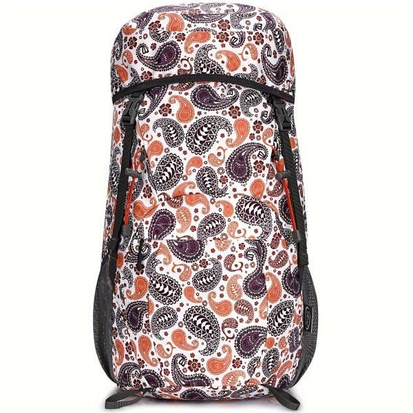 40L Folding Hiking Backpack, Waterproof Polyester Material Backpacks