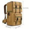 1pc Large Capacity Travel Backpack, Camouflage Outdoor Sports Travel Business Trips Luggage Bag, Lightweight Backpack