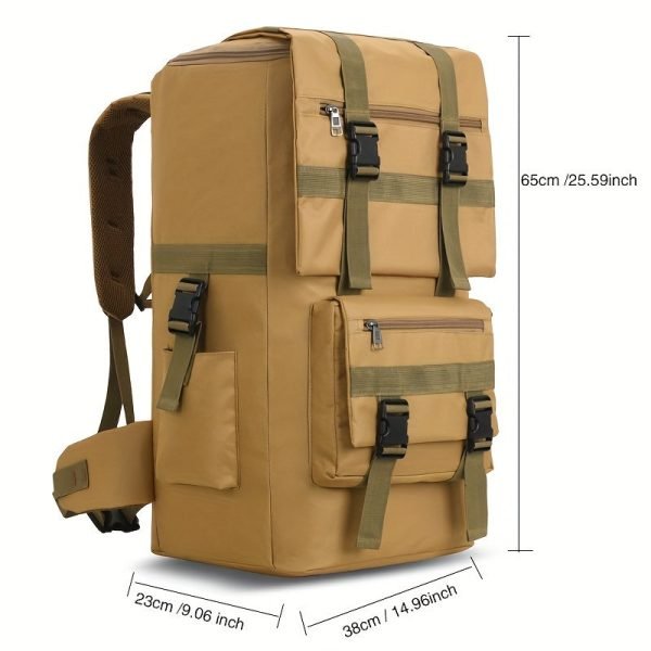 1pc Large Capacity Travel Backpack, Camouflage Outdoor Sports Travel Business Trips Luggage Bag, Lightweight Backpack