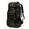 75L Men's Large Capacity Camouflage Backpack, Waterproof Travel Bag, Outdoor Mountaineering Backpack, Christmas, Halloween and Thanksgiving gifts