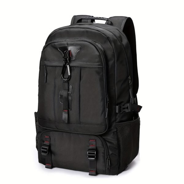 1pc Sports Outdoor Mountaineering Travel Backpack With Shoes Compartment, Large Capacity Waterproof School Bag, Ideal Choice For Gift