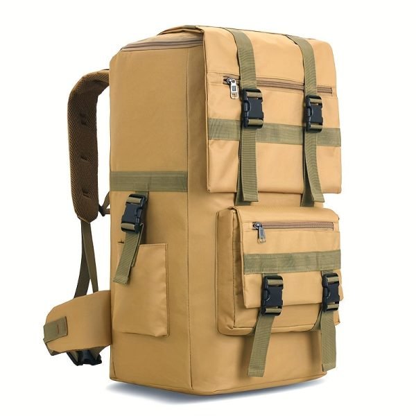 1pc Large Capacity Travel Backpack, Camouflage Outdoor Sports Travel Business Trips Luggage Bag, Lightweight Backpack