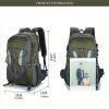 30L Mountaineering Bag, Waterproof Multi-Functional Sports Bag With Reflective Strip For Outdoor Climbing Hiking Camping Travel, Birthday Gifts Christmas Gift