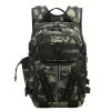 1pc Men's Outdoor Training Backpack, Multi-functional Backpack, Leisure Travel Hiking Backpack, Suitable For Fishing Mountaineering Camping