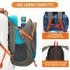 Large Capacity Mountaineering Backpack, Multi-functional Design, Tear Resistant Sports Backpack, High Strength Breathable Strap, Easy To Carry, Waterproof Camping Hiking Backpack