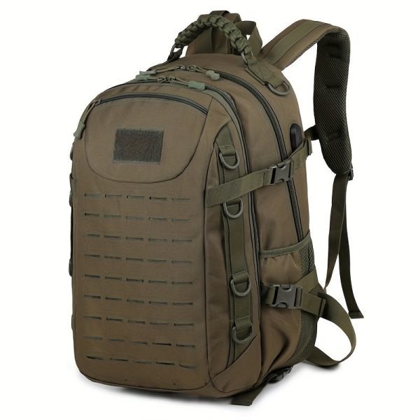 1pc Large Capacity Multifunctional Outdoor Backpack, Mountaineering Bag, Travel Bag, Camping Riding Waterproof Backpack