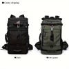 1pc Mountaineering Backpack, Large Capacity 70L Travel Camping Backpack, Outdoor Sports Waterproof Travel Backpack With Rain Cover