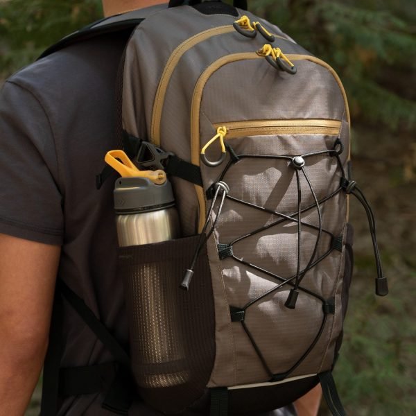 17 L Camping, Hiking, Mountaineering, Technical Backpack, Gray