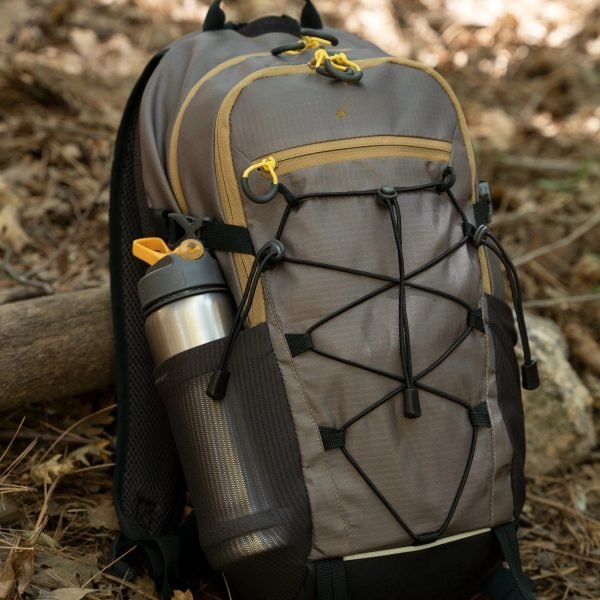 17 L Camping, Hiking, Mountaineering, Technical Backpack, Gray