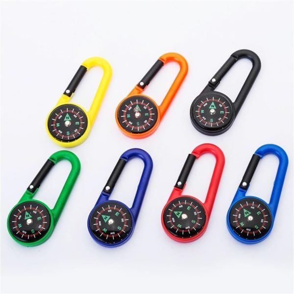 Compass Plastic Mountaineering Buckle Mountain Climbing Buckle Outdoor Mountaineering Buckle North Needle