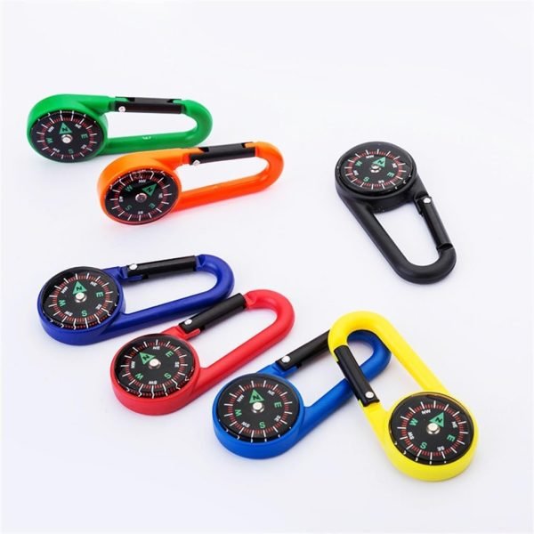 Compass Plastic Mountaineering Buckle Mountain Climbing Buckle Outdoor Mountaineering Buckle North Needle