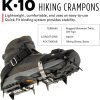 K 10 Hiking Crampon for Snow, Ice Mountaineering & Trekking